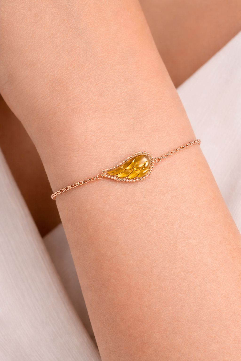 SBC - Halo Feather Bracelet - Guardian Wing Motif