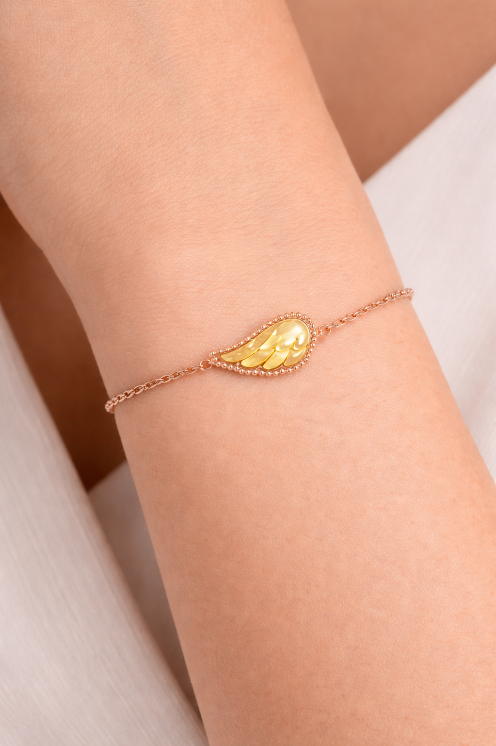 SBC - Halo Feather Bracelet - Guardian Wing Motif