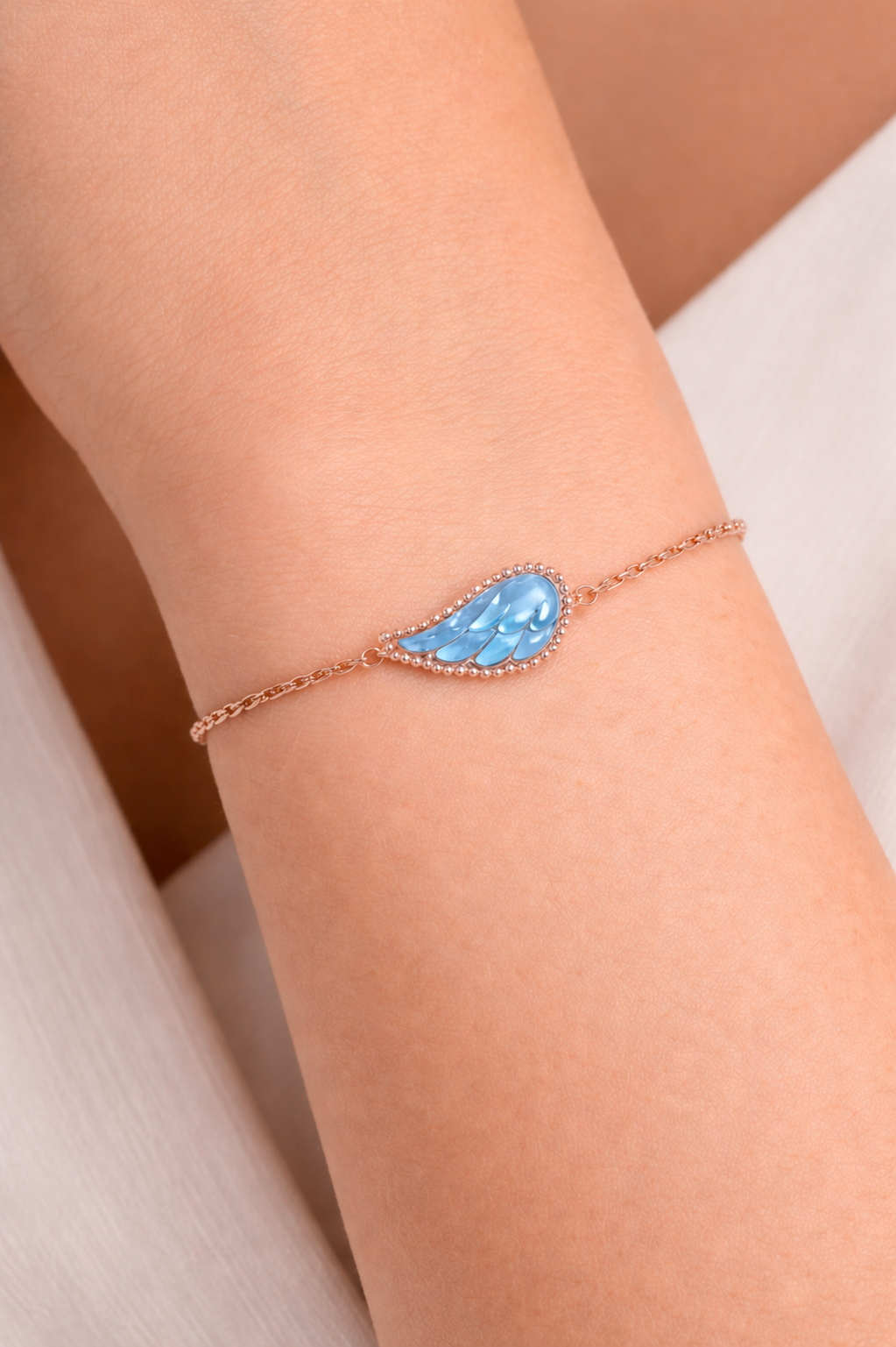 SBC - Halo Feather Bracelet - Guardian Wing Motif