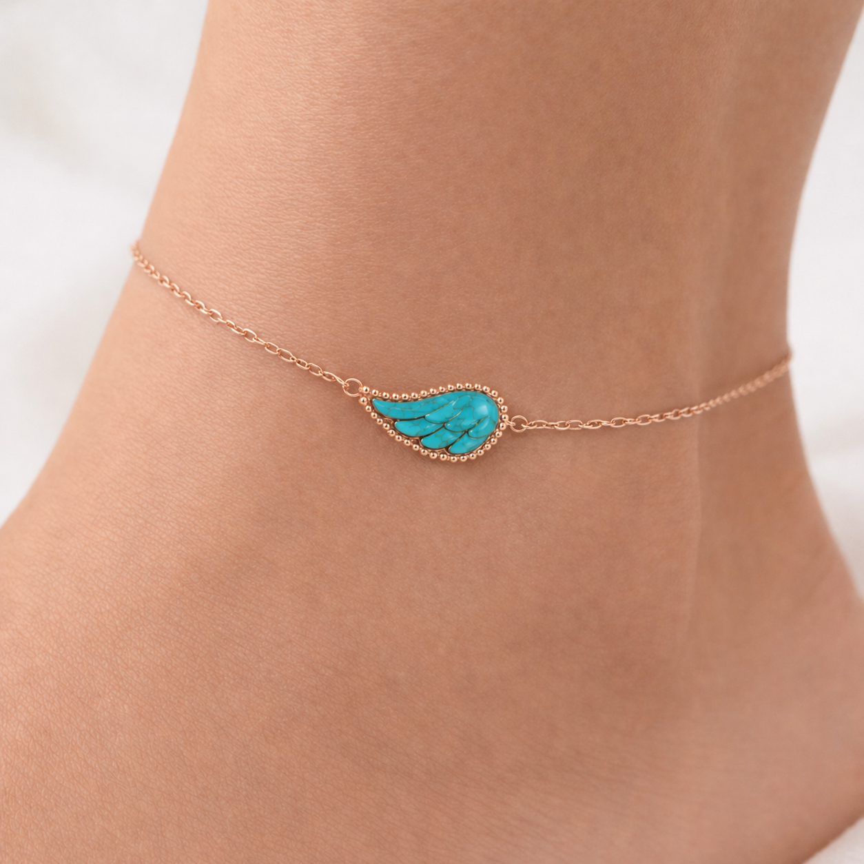 SBC - Halo Feather Anklet - Guardian Wing Motif