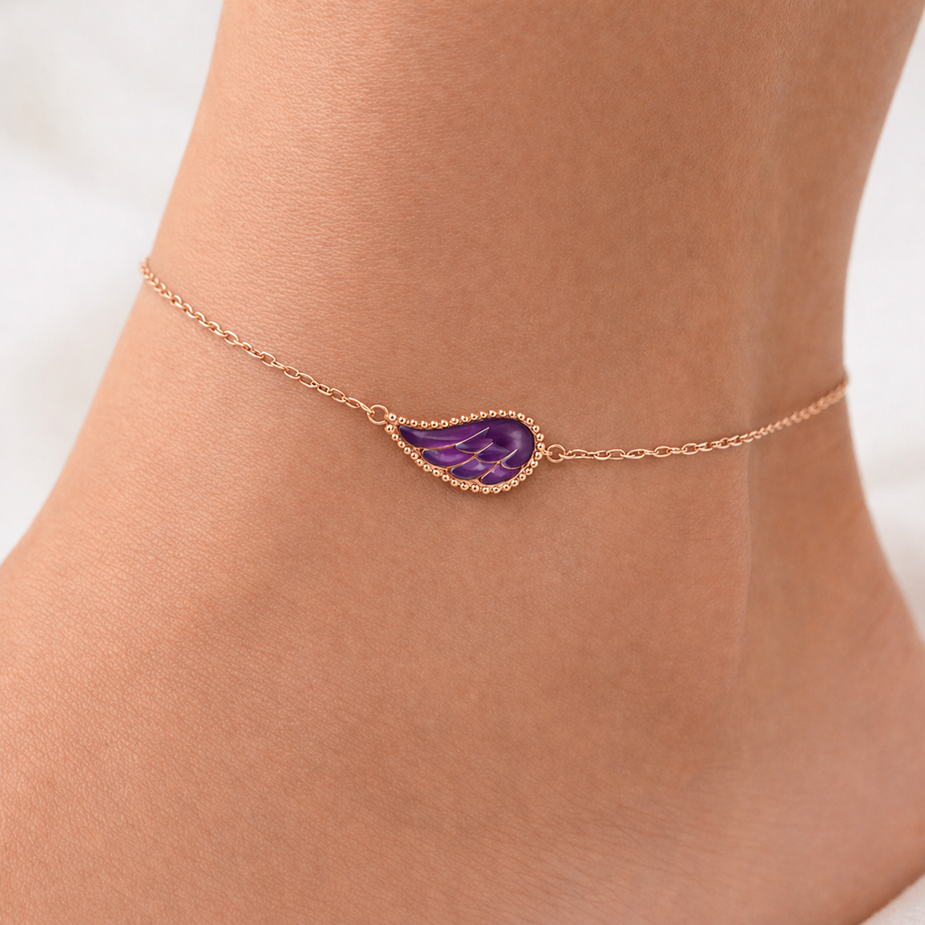 SBC - Halo Feather Anklet - Guardian Wing Motif