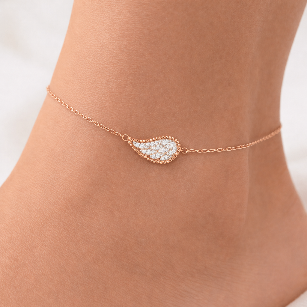 SBC - Halo Feather Anklet - Guardian Wing Motif