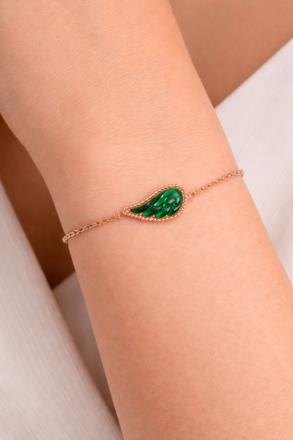 SBC - Halo Feather Bracelet - Guardian Wing Motif