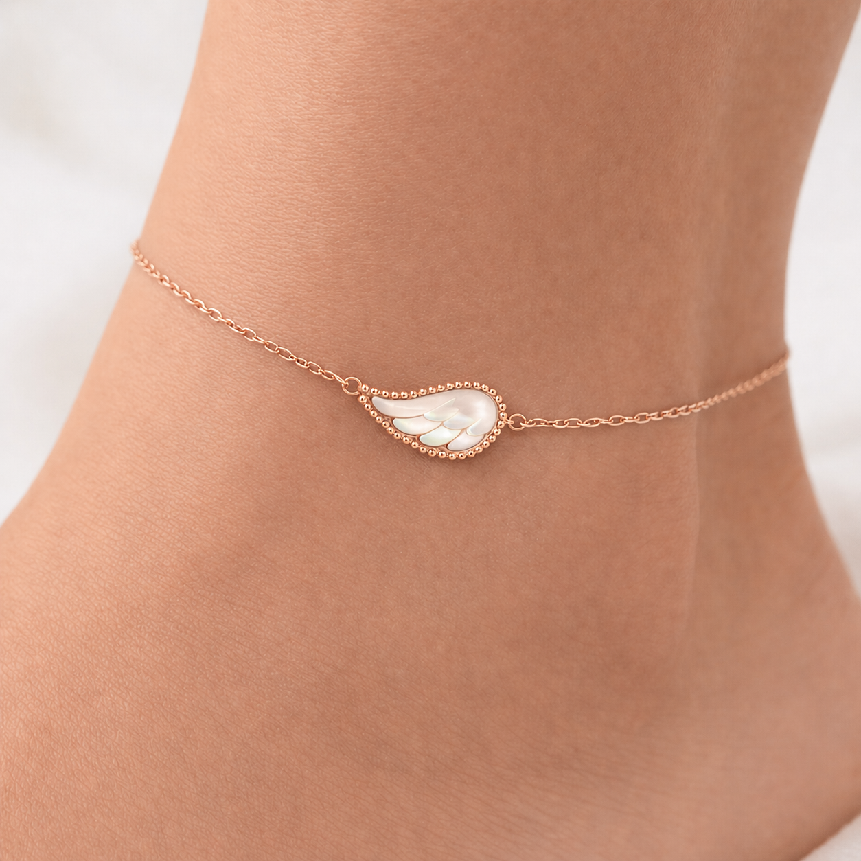 SBC - Halo Feather Anklet - Guardian Wing Motif