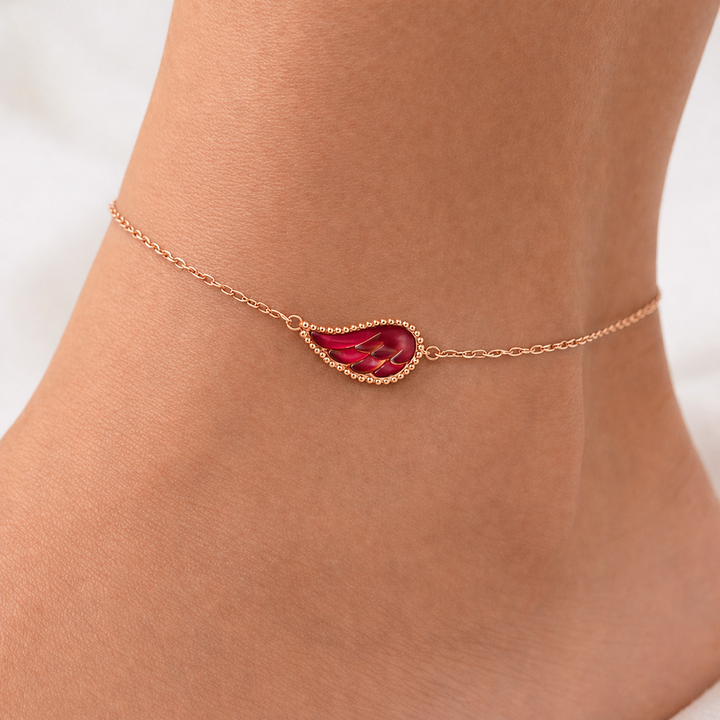 SBC - Halo Feather Anklet - Guardian Wing Motif