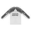 Not Your Angel - Long Sleeve  - Unisex - White