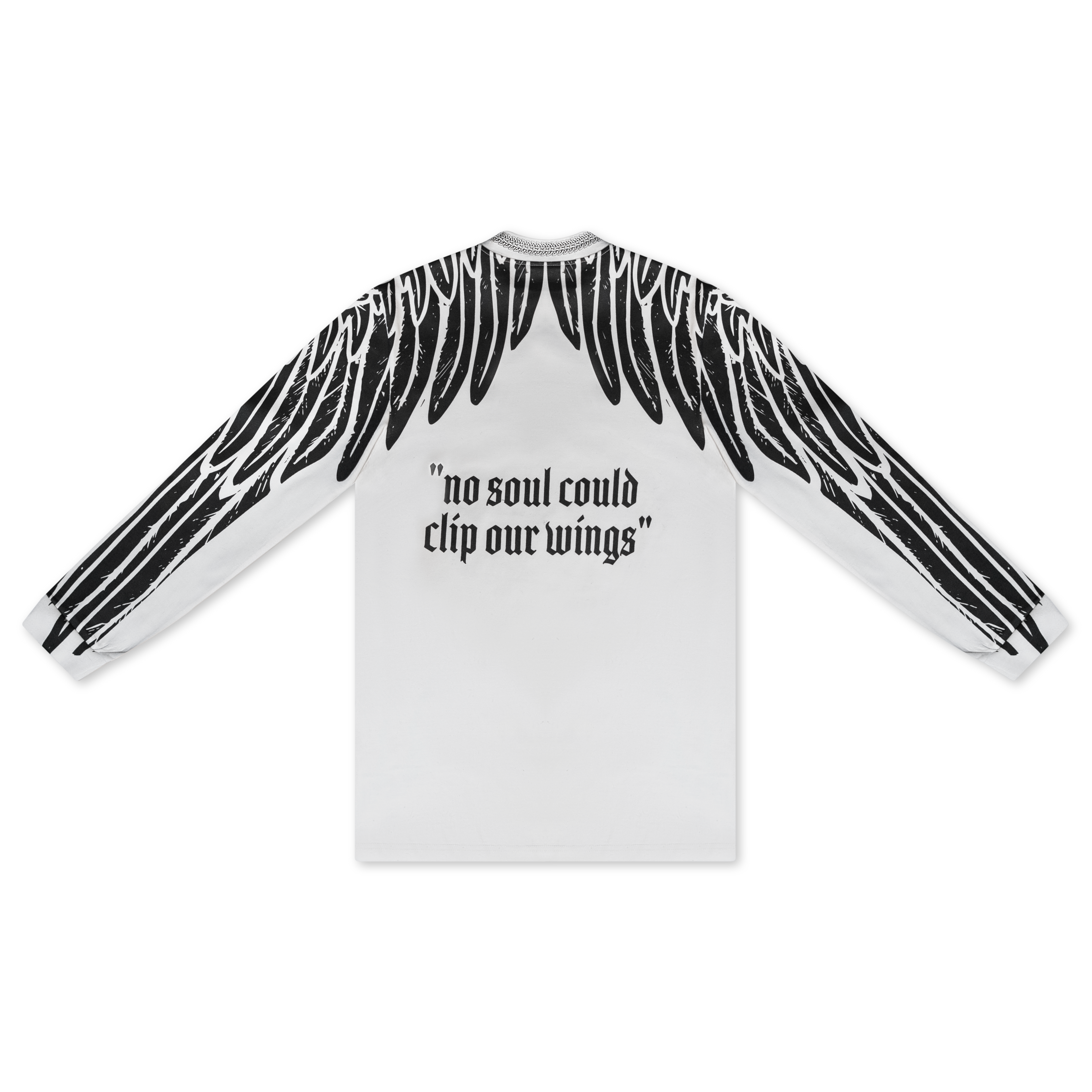 Not Your Angel - Long Sleeve  - Unisex - White