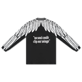 Not Your Angel - Long Sleeve  - Unisex - Black