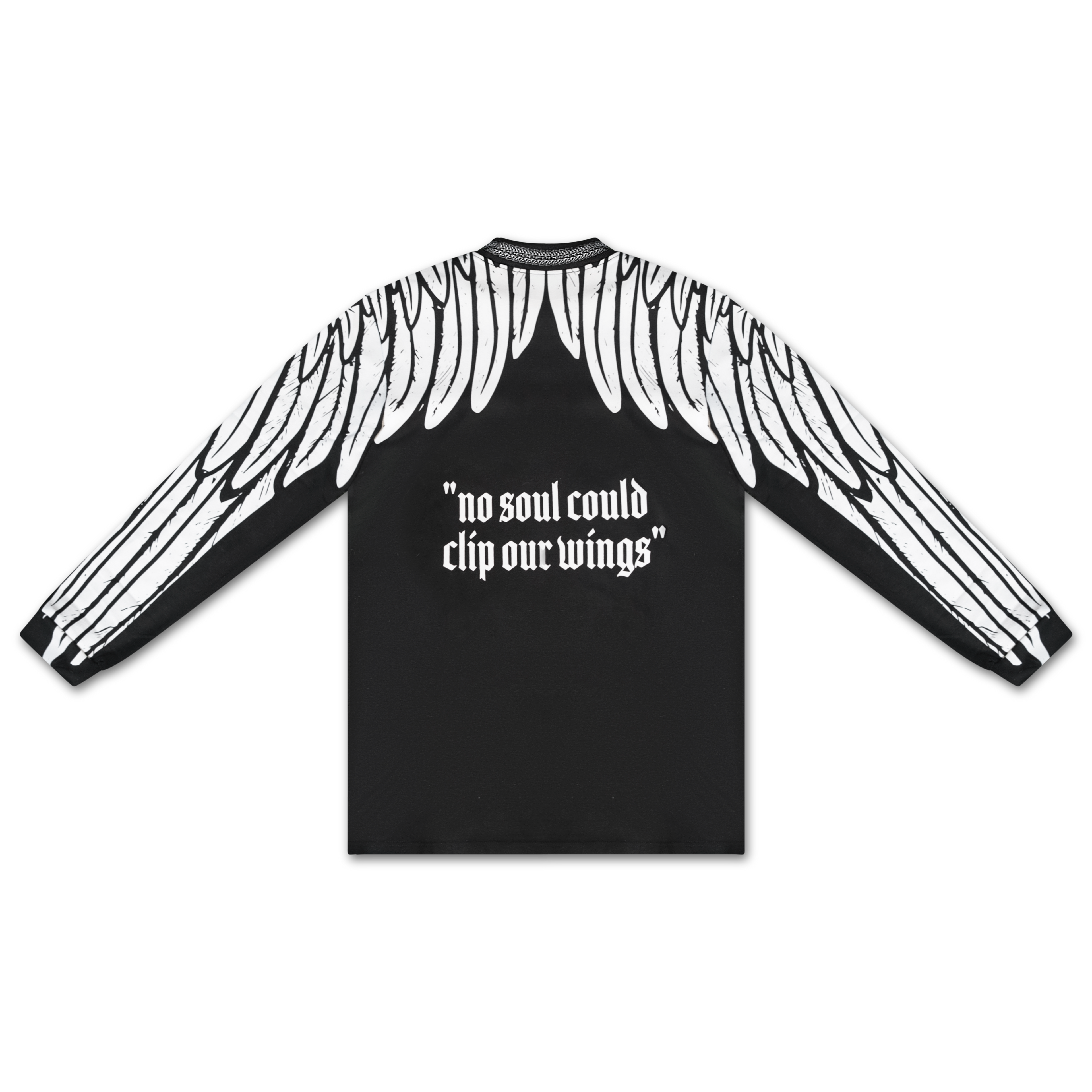 Not Your Angel - Long Sleeve  - Unisex - Black