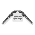 Not Your Angel - Crop Top - White
